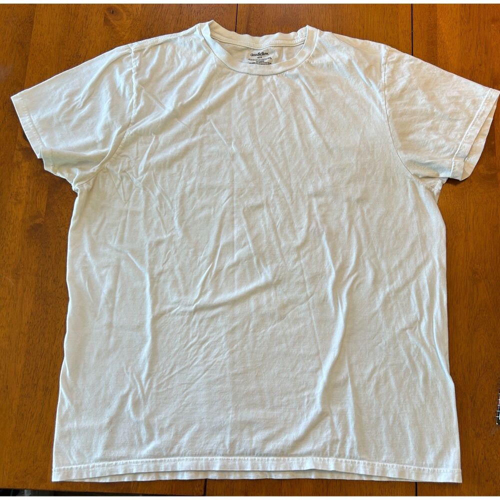 Goodfellow & Co Men’s XL White Cotton T-Shirt Basic Tee